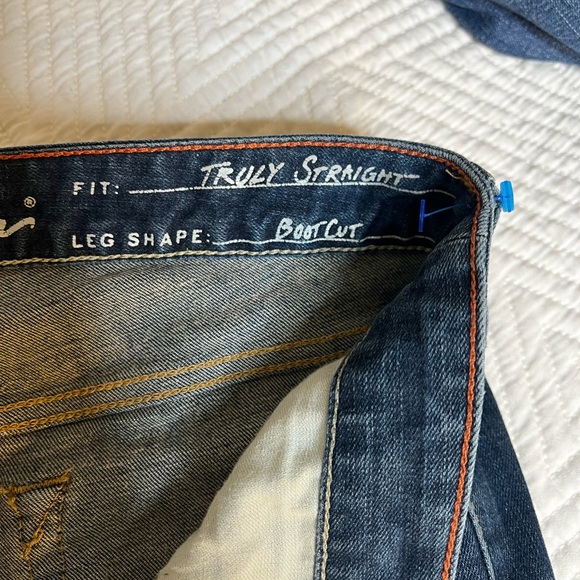 Eddie Bauer truly straight bootcut jeans size 8 - Picture 5 of 12